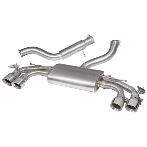 Resonated Cat Back System (Valved) Audi TTS Mk3 (from 2015 to 2019)
