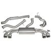 Cobra Sport Sports Cat & Non-Resonated Turbo Back System (Valved) to fit Audi TTS Mk3 (from 2015 to 2019)