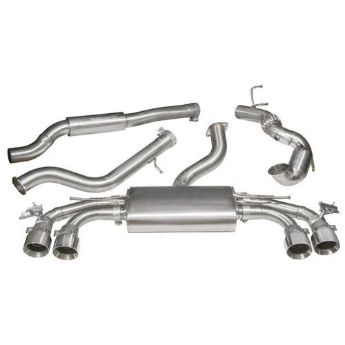Sports Cat & Non-Resonated Turbo Back System (Valved) Audi TTS Mk3 (from 2015 to 2019)