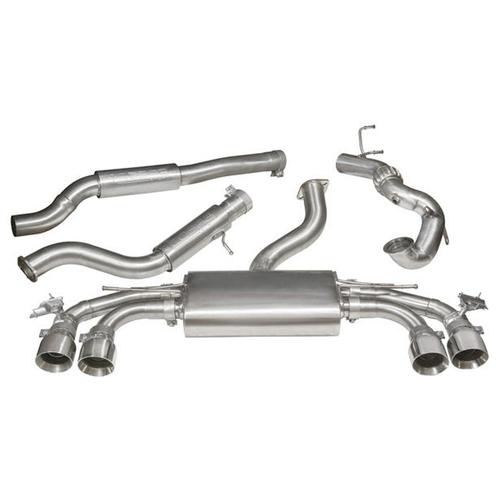 De-Cat & Resonated Turbo Back System (Valved) Audi TTS Mk3 (from 2015 to 2019)
