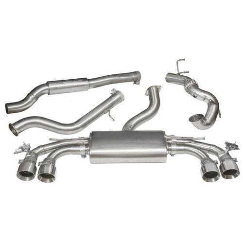 De-Cat & Non-Resonated Turbo Back System (Valved) Audi TTS Mk3 (from 2015 to 2019)