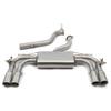 Cobra Sport (Valved) Cat Back System (Non-Resonated) to fit Audi S3 (8V) (3 Door) (from 2013 to 2017)