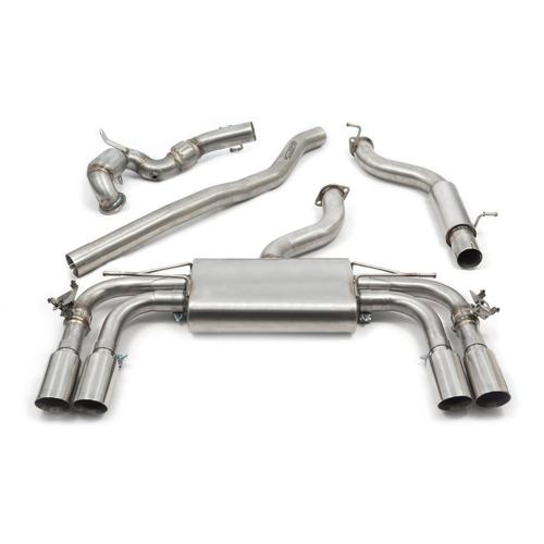 (Valved) Turbo Back System (Sports Cat & Resonated) Audi S3 (8V) (3 Door) (from 2013 to 2017)