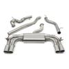 Cobra Sport (Valved) Turbo Back System (Sports Cat & Non-Resonated) to fit Audi S3 (8V) (3 Door) (from 2013 to 2017)