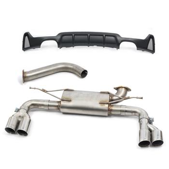 3.5 inch slip on M Performance Style Tailpipe