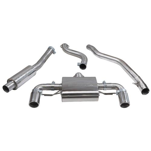 Cat Back System (Resonated) BMW M140i Manual (F20 & F21) (from 2015 to 2019)