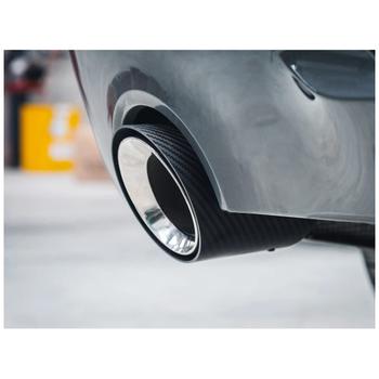 Carbon Fibre 4-inch slip on M Performance Style Tailpipe