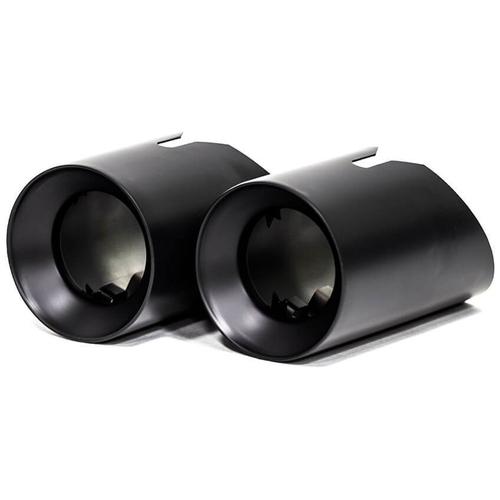 Black Ceramic Coated 3.5 inch slip on M Performance Style Tailpipe BMW F Series