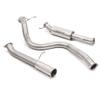 Cobra Sport 3 Inch Single Tip Cat Back System (Venom) USA Models to fit Ford Fiesta ST 180 Mk7 (from 2013 to 2017)