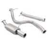 Cobra Sport 3 Inch Single Tip Cat Back System (Non-Resonated) USA Models to fit Ford Fiesta ST 180 Mk7 (from 2013 to 2017)