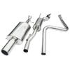 Cobra Sport Cat Back System - Resonated to fit Ford Fiesta Mk6 (Zetec-S) (from 2002 to 2007)