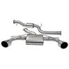 Cobra Sport Cat Back System (Resonated) to fit Ford Focus RS (Mk2) (from 2008 to 2012)