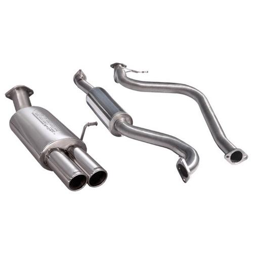 Zetec Cat Back System (Resonated) Ford Fiesta Mk7 1.0T EcoBoost (from 2013 to 2017)