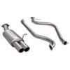 Cobra Sport Zetec Cat Back System (Non-Resonated) to fit Ford Fiesta Mk7 1.0T EcoBoost (from 2013 to 2017)