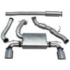 Cobra Sport Turbo Back System (Sports Cat & Resonated) (Non-Valved) to fit Ford Focus RS (Mk3) (from 2015 to 2018)