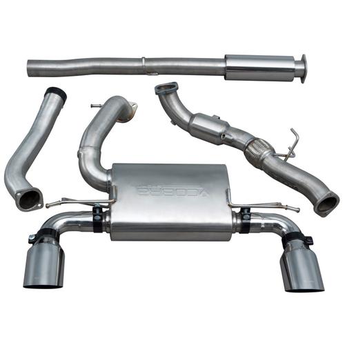 Turbo Back System (Sports Cat & Resonated) (Non-Valved) Ford Focus RS (Mk3) (from 2015 to 2018)