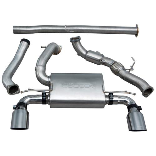 Turbo Back System (Sports Cat & Non-Resonated) (Non-Valved) Ford Focus RS (Mk3) (from 2015 to 2018)