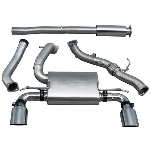 Turbo Back System (De-Cat & Resonated) (Non-Valved) Ford Focus RS (Mk3) (from 2015 to 2018)
