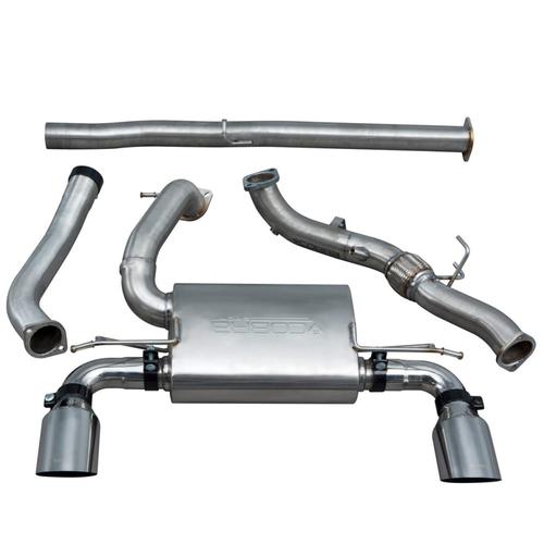 Turbo Back System (De-Cat & Non-Resonated) (Non-Valved) Ford Focus RS (Mk3) (from 2015 to 2018)
