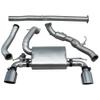 Cobra Sport Turbo Back System (Sports Cat & Non-Resonated) (Valved) to fit Ford Focus RS (Mk3) (from 2015 to 2018)