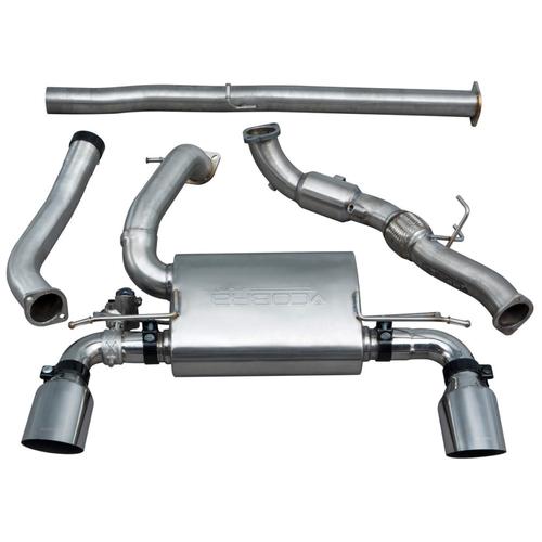 Turbo Back System (Sports Cat & Non-Resonated) (Valved) Ford Focus RS (Mk3) (from 2015 to 2018)