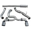 Turbo Back System (Sports Cat) venom (Valved) Ford Focus RS (Mk3)