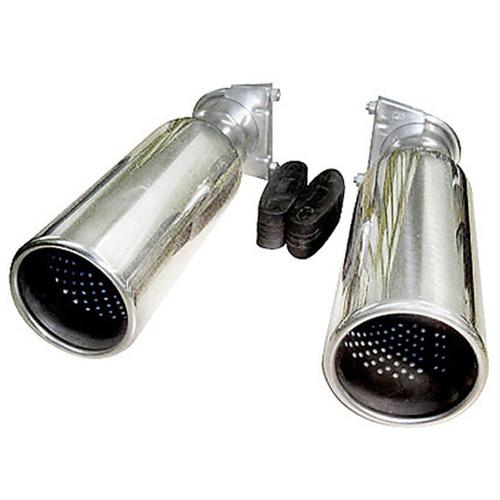 Round TailPipes (With Clamps) Range Rover Sport (from 2005 to 2009)