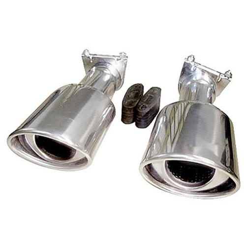 Oval TailPipes (With Clamps) Range Rover Sport (from 2005 to 2009)