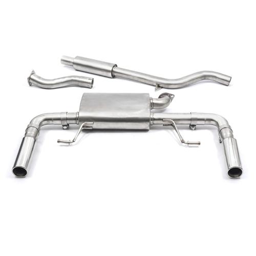 Cat Back System (Resonated) Renault Clio Sport 197 (from 2006 to 2009)
