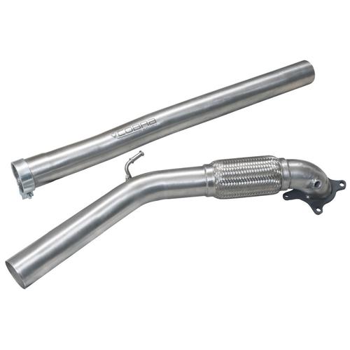 Front Pipe / De-Cat To Standard Cat Back Seat Leon Cupra 2.0 FSI (1P - Mk2) (from 2006 to 2013)