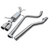 Cobra Sport Cat Back System (Non-Resonated) to fit Seat Ibiza FR 1.4 TSI (from 2010 to 2014)