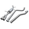 Cobra Sport Cat Back System (Non-Resonated) to fit Skoda Fabia 1.4 TFSI vRS Estate (from 2010 to 2014)