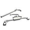 Cobra Sport Turbo Back System (Sports Cat & Non-Resonated) to fit Volkswagen Golf GTI Mk6 (from 2009 to 2012)