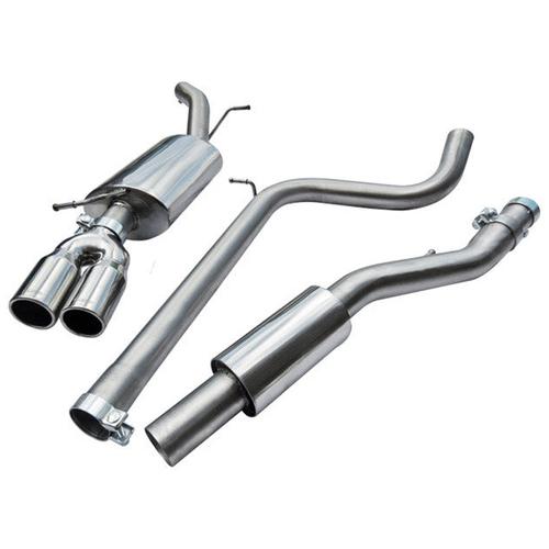 Cat Back System (Resonated) Volkswagen Polo GTI 1.4 TSI (from 2010 onwards)