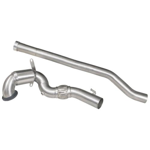 Front Pipe & Sports Cat Section To Standard Cat Back Volkswagen Golf R Mk7 (from 2013 to 2018)