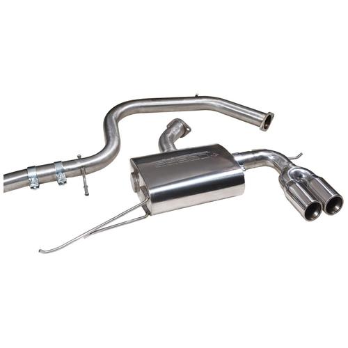 Cat Back System (2.5 Inch) Volkswagen Golf GT Mk6 TDI 140 PS (from 2009 to 2012)