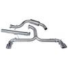 Cobra Sport Cat Back System (Dual Exit - Venom) to fit Volkswagen Golf GT Mk6 TDI 140 PS (from 2009 to 2012)