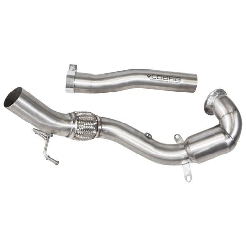 Front Pipe & Sports Cat Section Volkswagen Polo GTI 1.8 TSI (3 + 5 Door) (from 2015 onwards)