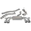 Cobra Sport Turbo Back System (Sports Cat & Resonated) - Valved to fit Volkswagen Golf R Mk7 (from 2013 to 2018)