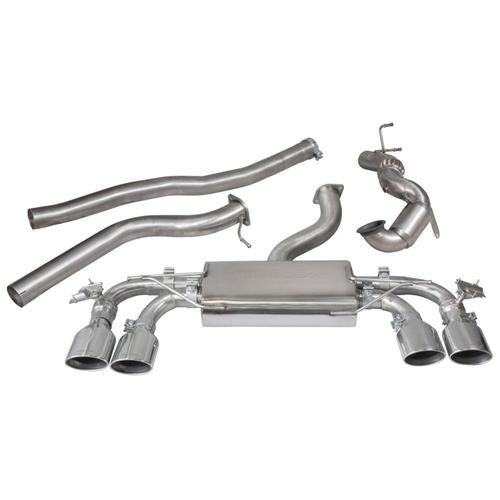 Turbo Back System (Sports Cat & Non-Resonated) - Valved Volkswagen Golf R Mk7 (from 2013 to 2018)