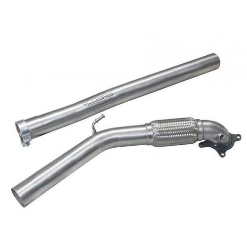 Front Pipe & Sports Cat Section To Cobra Sport Cat Back Volkswagen Scirocco R 2.0 TSI (from 2009 to 2018)