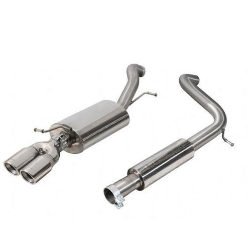 Cat Back System (Resonated) Volkswagen Polo Blue GT 1.4 TSI (3 + 5 Door) (from 2012 to 2013)
