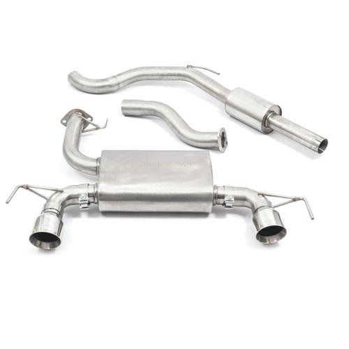 Cat Back System - Resonated Opel Corsa D VXR Nurburgring (from 2007 to 2009)