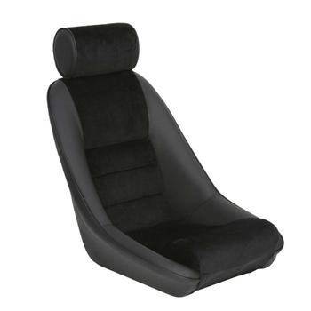 Cobra Stock Classic RS Bucket Seat - Black Vinyl with Piping