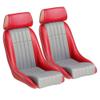Cobra Cub Seat Package with Fitting Kit with Headrest to fit Classic Mini