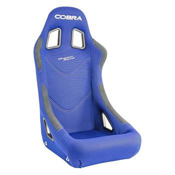 Cobra Stock Monaco Sport Bucket Seat - Blue Spacer Fabric