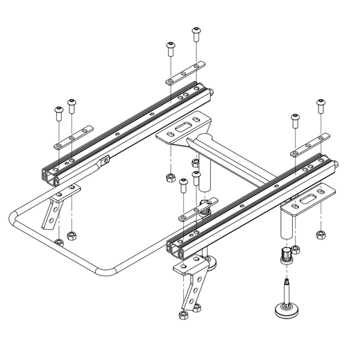 Non-locking Tailored Subframe Mini (Classic) (from 1959 to 2000)