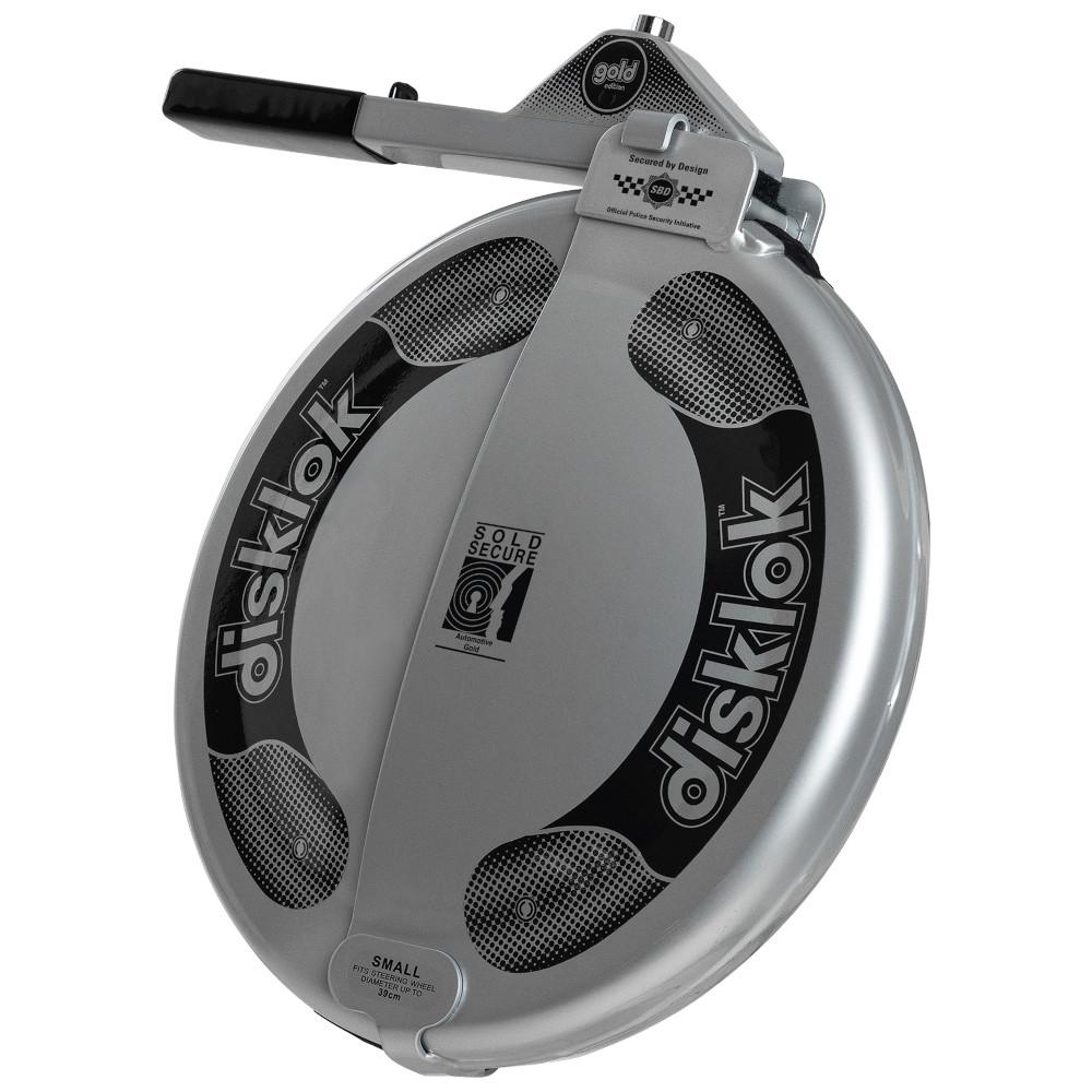 Dis Lock Disklok Steering Wheel Lock Gold Edition + Free Safety Hammer (Disklok ...