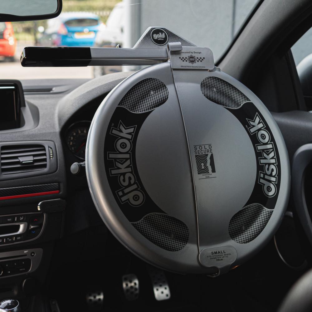 Disklok Steering Wheel Lock Gold Edition (Disklok) Carnoisseur