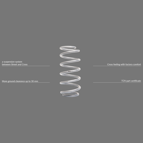 Pro Lift Kit Springs Mercedes GLB-Class (X247) 250 4Matic, 200d 4Matic, 220d 4Matic